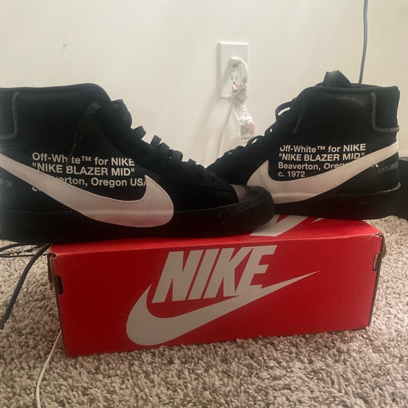 Off white x Nike Blazer mid Grim Reaper